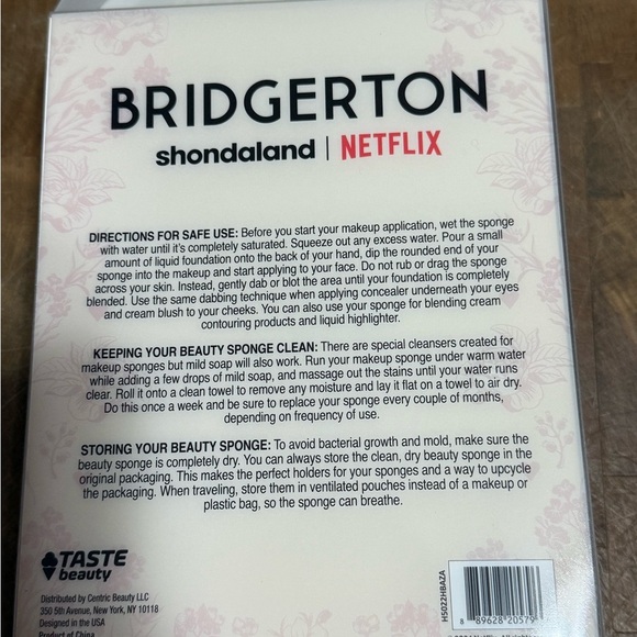 Netflix Bridgerton Lot Teapot Set, Bath Bombs, Make-up Sponges All Brand New - Picture 10 of 15